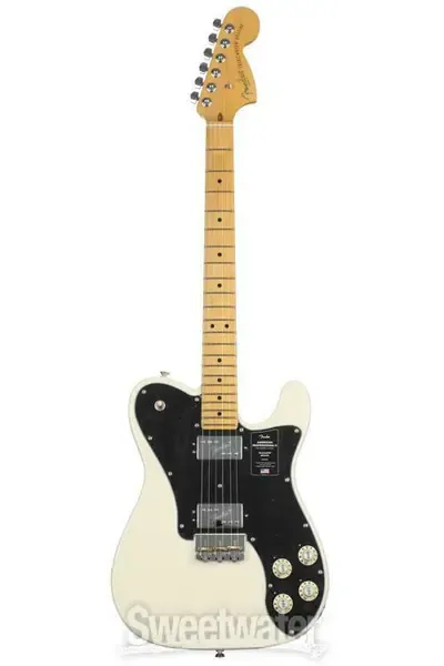 Электрогитара Fender American Professional II Telecaster Deluxe Maple FB Olympic White