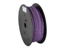 ACV Lautsprecherkabel verdrillt 2x1.5mm² violett/violett-schwarz 100m 51-150-112