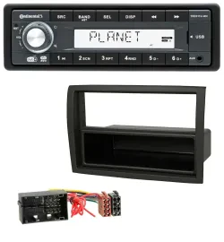 Continental MP3 AUX USB DAB 1DIN Autoradio für Fiat Ducato Citroen Jumper Peugeo
