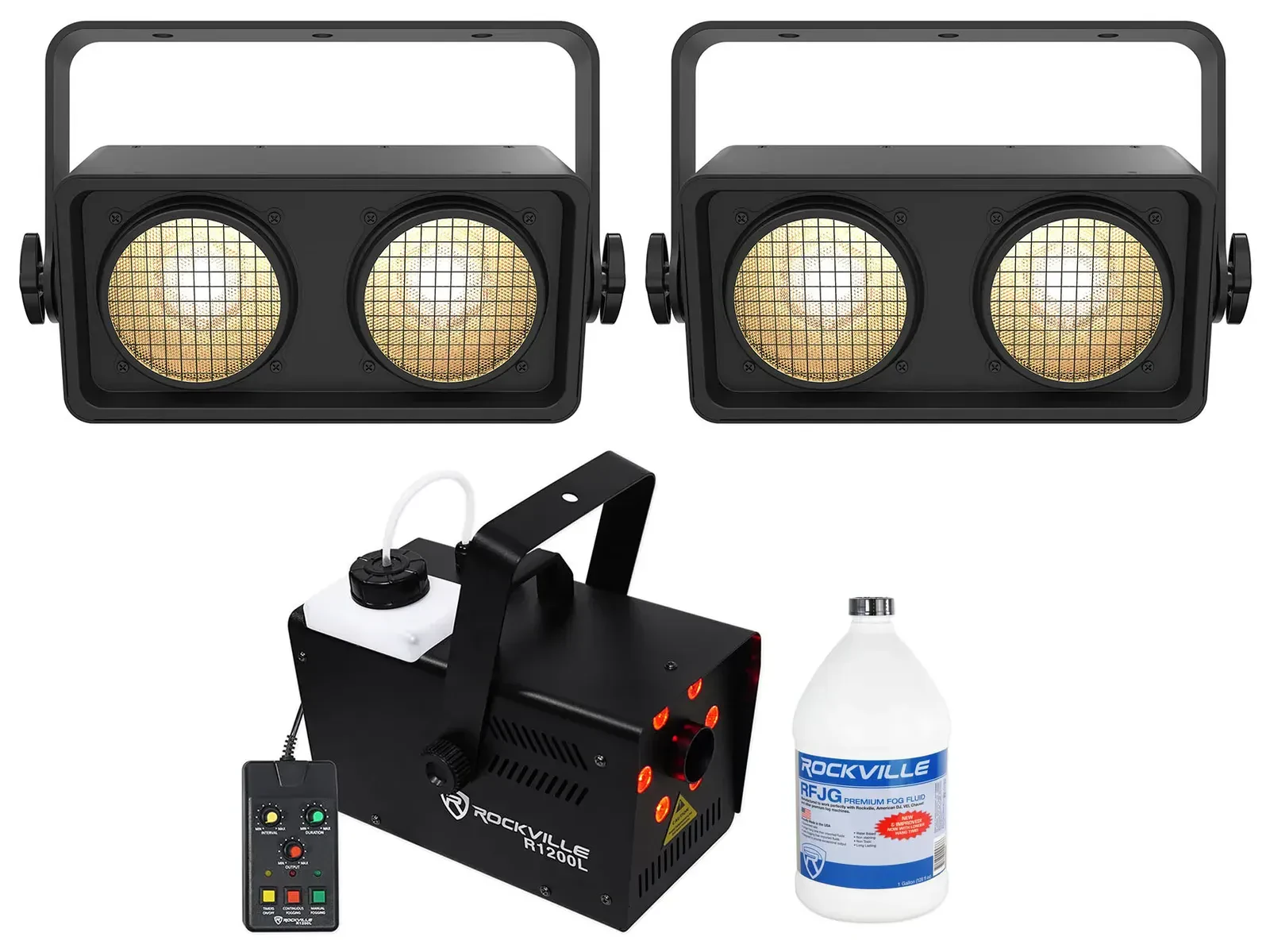 Комплект светового оборудования Chauvet DJ Shocker 2 DMX COB LED + R1200L + RFJG