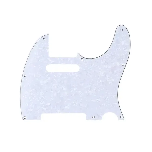 Пикгард Musiclily MX1400WP Telecaster, 4 слоя, цвет белый жемчуг