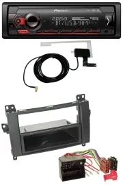 Автомагнитола Pioneer DAB, USB, MP3, Bluetooth для Mercedes B-Klasse (T245, 2005–2011)