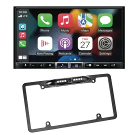 Alpine iLX-507 Digital Multimedia Receiver w/ 50% Off Belva BLPCAM2 Backup Cam