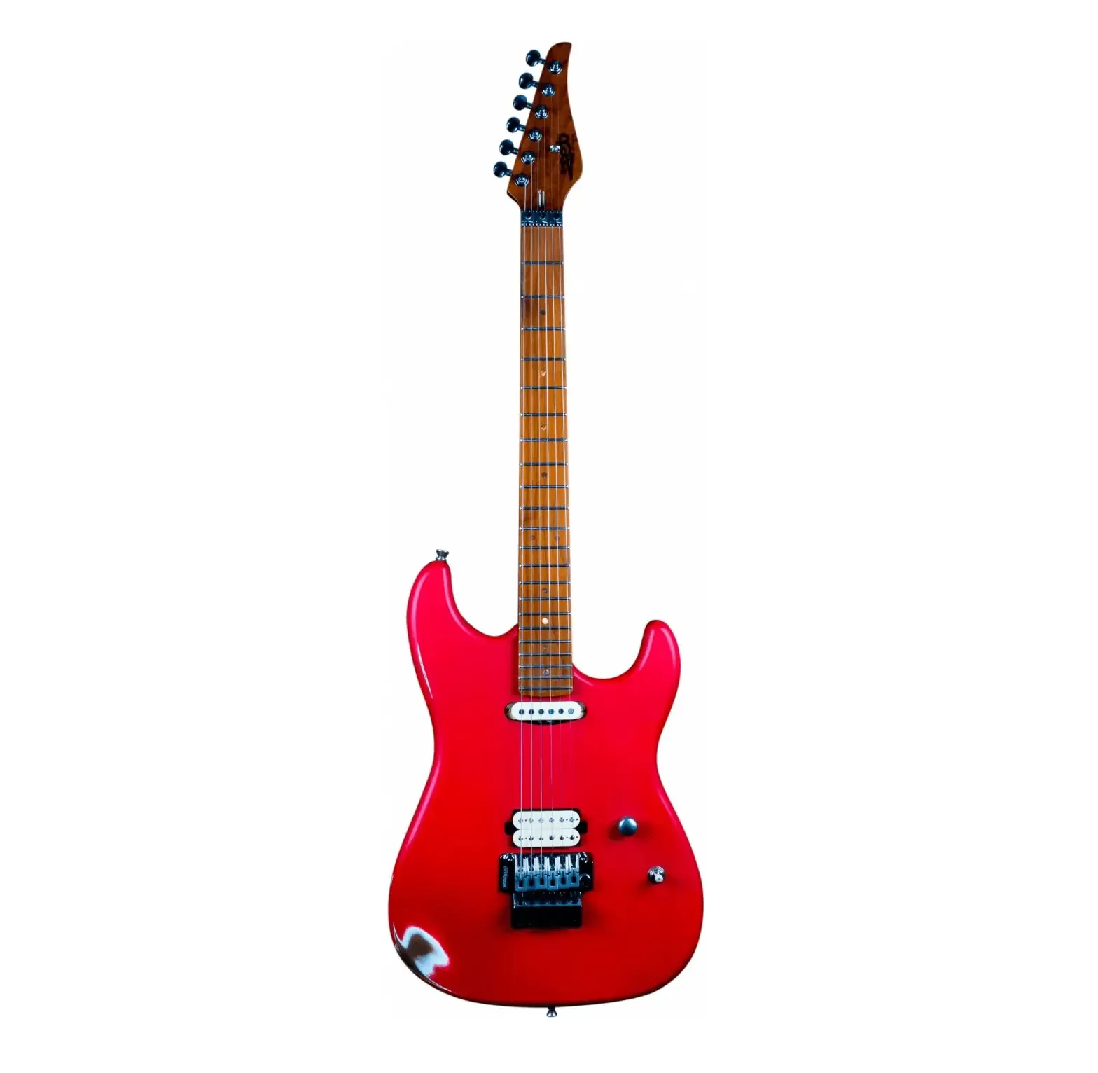 Электрогитара JET Guitars JS-850 Superstrat HS Relic Flame Red