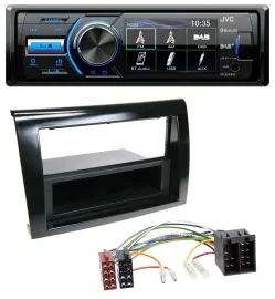 Автомагнитола для Fiat Bravo (с 2007) JVC Bluetooth, MP3, USB, DAB