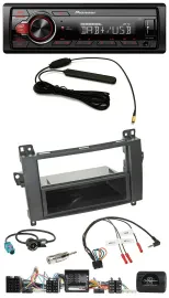 Автомагнитола Pioneer 1-DIN, MP3, DAB, USB для Mercedes Vito/Viano W639 (поддержка кнопок на руле)