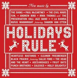 Various - Holidays Rule [Clear Red Vinyl] NEW Sealed Vinyl LP Album