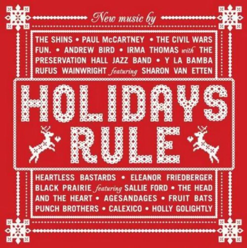 Various - Holidays Rule [Clear Red Vinyl] NEW Sealed Vinyl LP Album