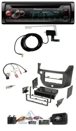 Pioneer DAB CD Lenkrad USB Bluetooth Autoradio für Honda Jazz ab 2014 dunkelgrau