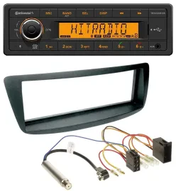 Continental MP3 Bluetooth AUX USB Autoradio für Peugeot 107 Citroen C1 Phantomei