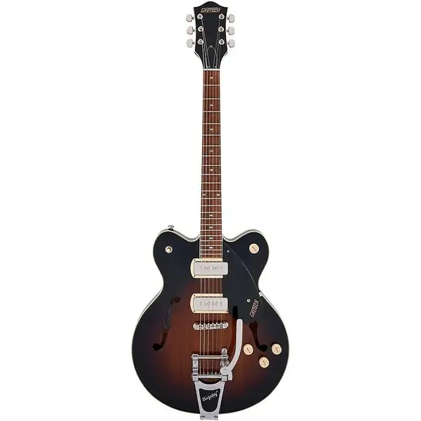 Электрогитара полуакустическая Gretsch G2622T P90 Streamliner Center Block Jr. Double-Cut P90 Bigsby Brownstone