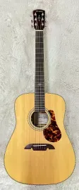 Б/У Электроакустическая гитара Alvarez MD60e Herringbone Dreadnought с чехлом