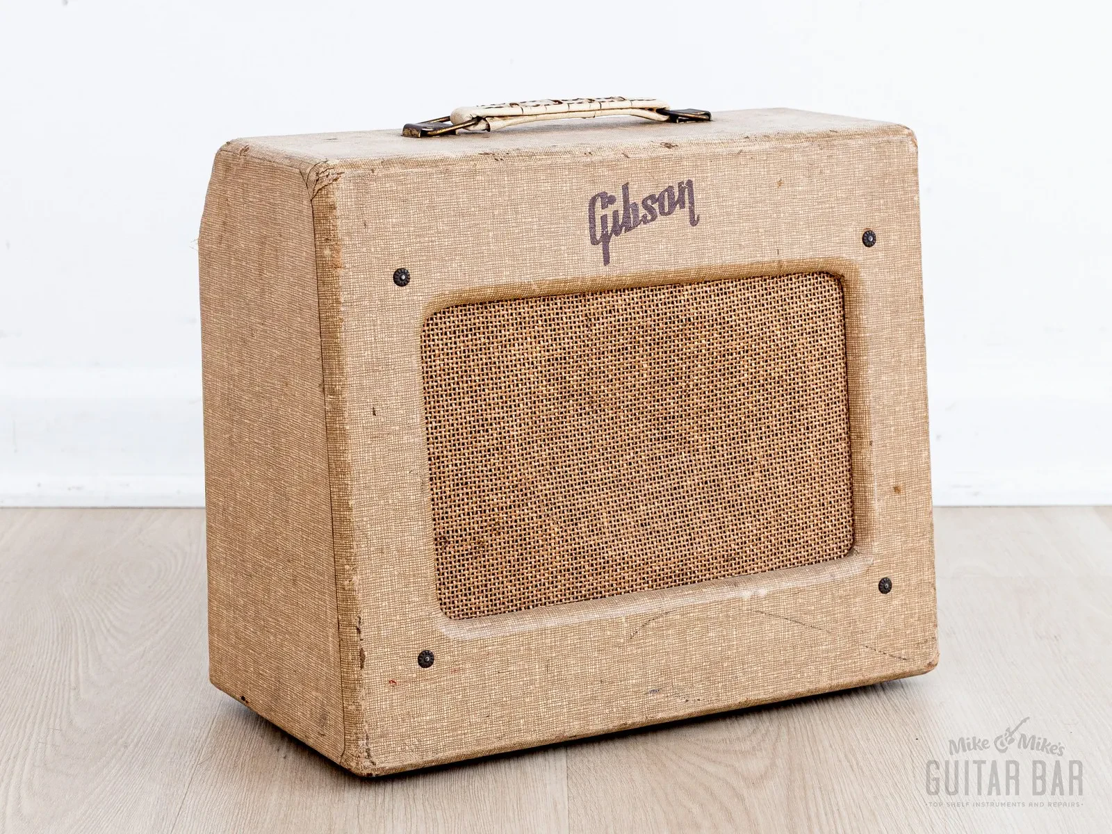 Б/У Комбоусилитель для гитары Gibson GA-5 Les Paul Junior ламповый, Class A, 1955