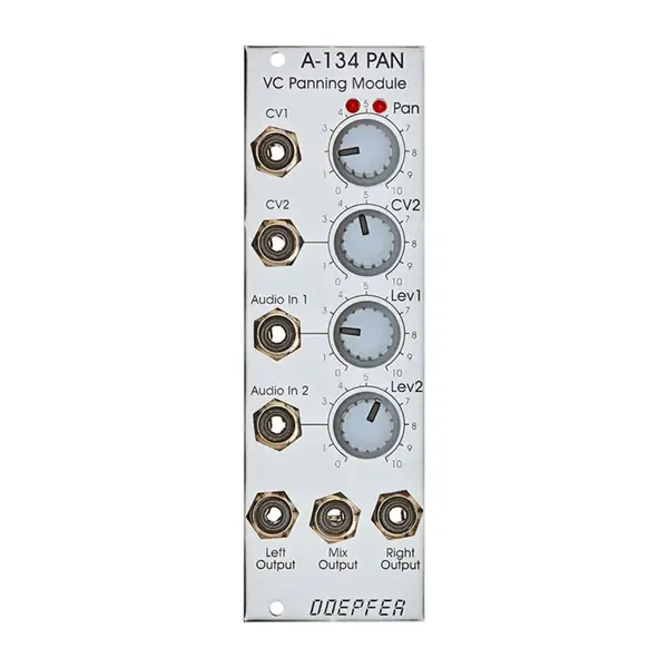 Модульный студийный синтезатор Doepfer A-134-1 VC Panning Modul - VCA Modular Synthesizer