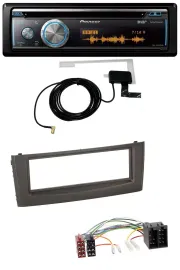 Автомагнитола для Fiat Grande Punto/Punto Pioneer Bluetooth DAB CD USB MP3 черная