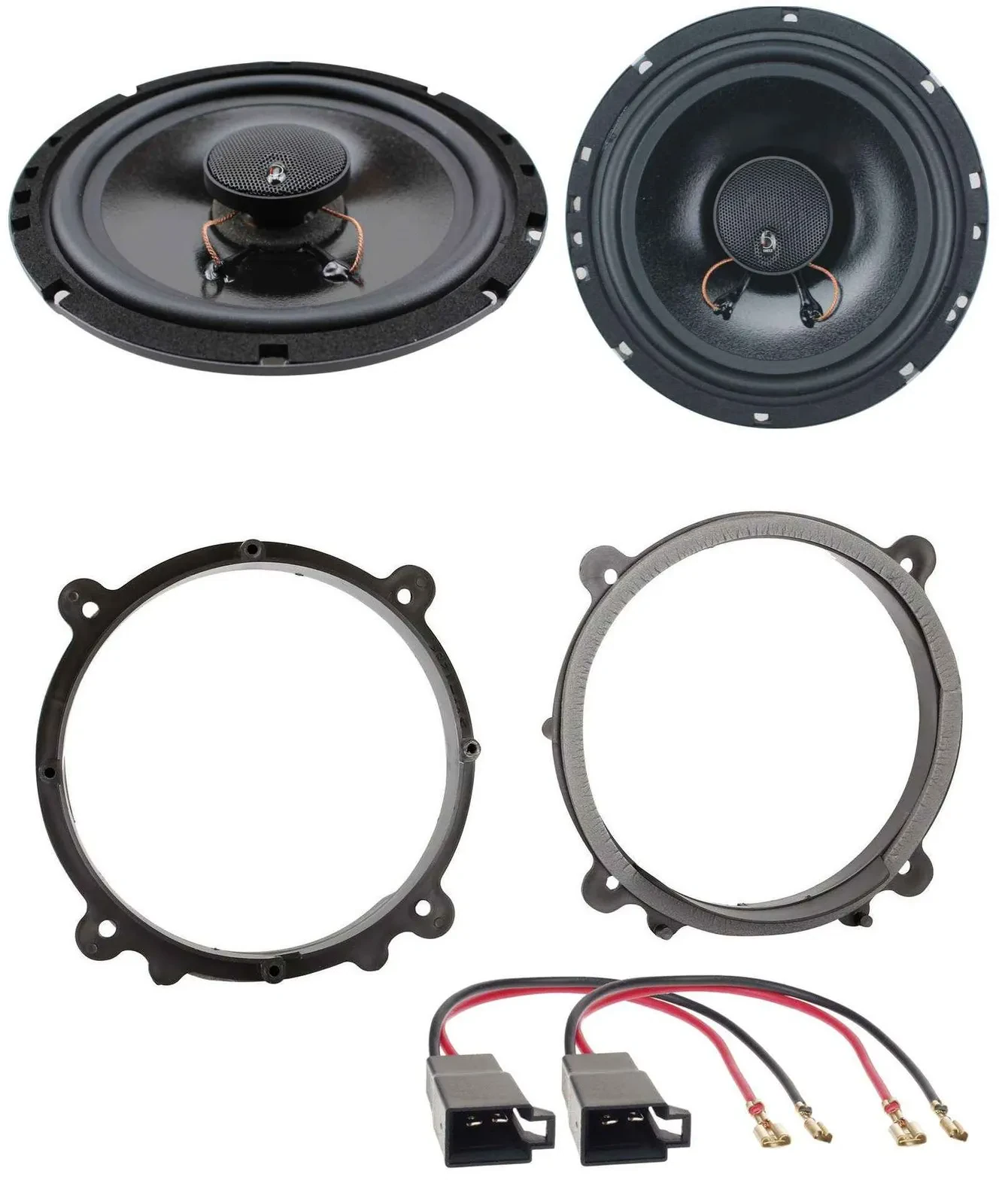 Dietz 85Watt 16,5cm 2-Wege Lautsprecher für Opel Antara ab 2013 Fronttür Auto Bo