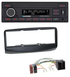Blaupunkt DAB MP3 Bluetooth USB Autoradio für Fiat Multipla 186 Facelift 2006-20