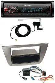 Автомагнитола Pioneer Bluetooth DAB USB MP3 для Seat Altea и Toledo (с 2005), антрацит
