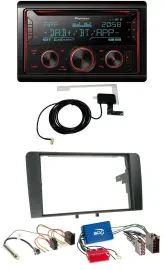 Pioneer 2DIN MP3 DAB USB CD Bluetooth Autoradio für Audi A3 8P 03-06 Aktivsystem