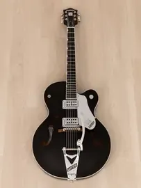 Электрогитара полуакустическая Gretsch Brian Setzer Hot Rod 6120-SHBKTV Flat Black Japan 2014 w/Case