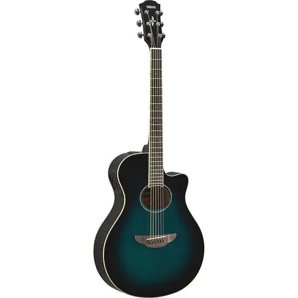 Электроакустическая гитара Yamaha APX600 Oriental Blue Burst