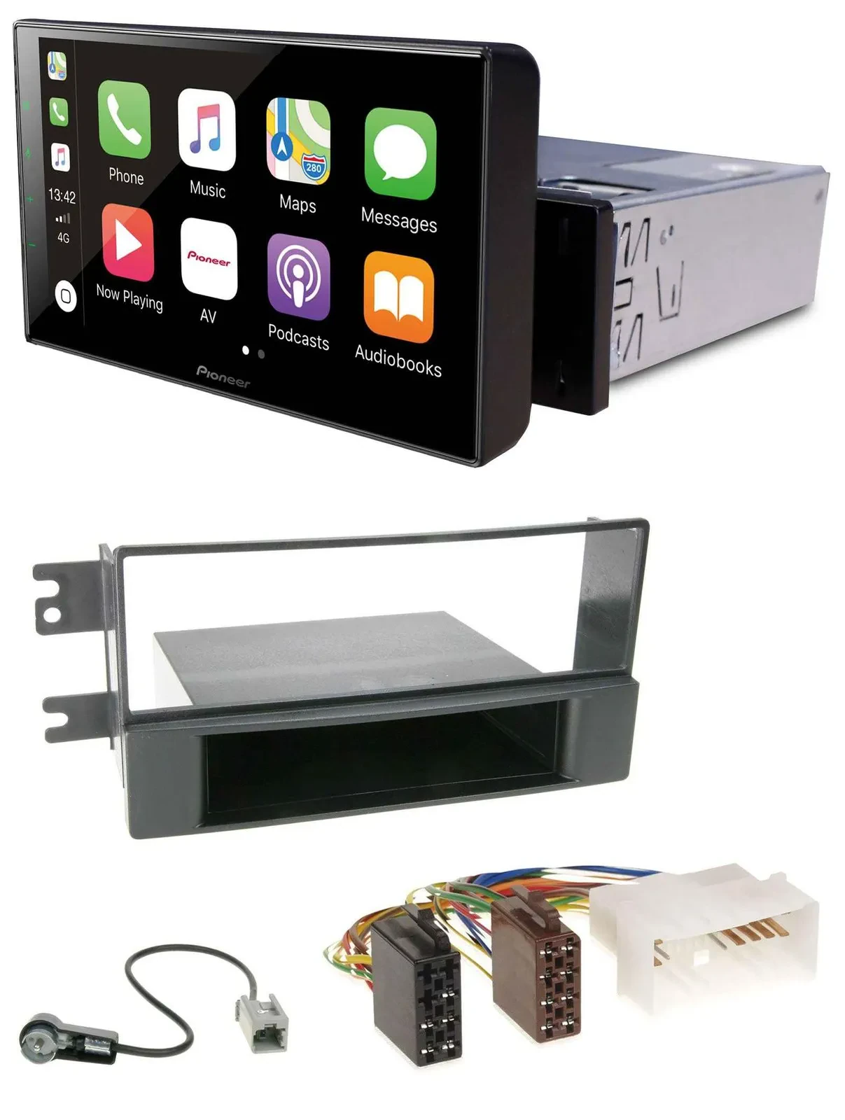 Pioneer Bluetooth MP3 DAB USB Autoradio für Kia Cerato (ab 2007)