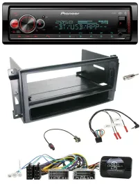 Автомагнитола Pioneer Bluetooth, USB, DAB, поддержка управления с руля для Chrysler/Dodge/Jeep