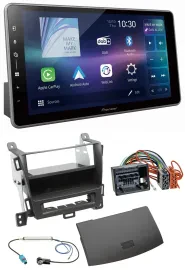 Pioneer Bluetooth USB DAB MP3 Autoradio für Opel Zafira Tourer ab 12 jet black