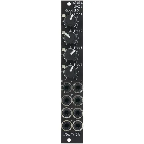 Модульный студийный синтезатор Doepfer A-145-4v Quad LFO Slim Line Vintage Ed. - LFO Modular Synthesizer