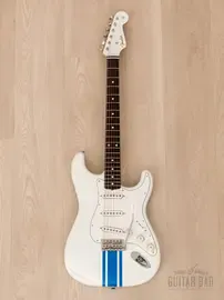 Электрогитара Fender Traditional 60s Stratocaster SSS Olympic White Competition Stripe w/gigbag Japan 2023