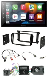 Pioneer DAB Bluetooth 2DIN USB Lenkrad Autoradio für Ford Focus C-Max CAN-Bus gl