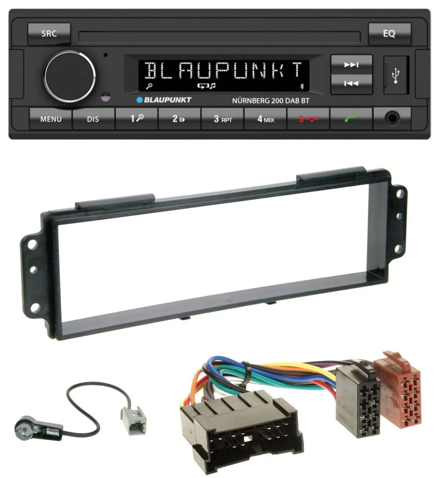 Автомагнитола для Kia Picanto (2008-2011) Blaupunkt USB DAB MP3 Bluetooth
