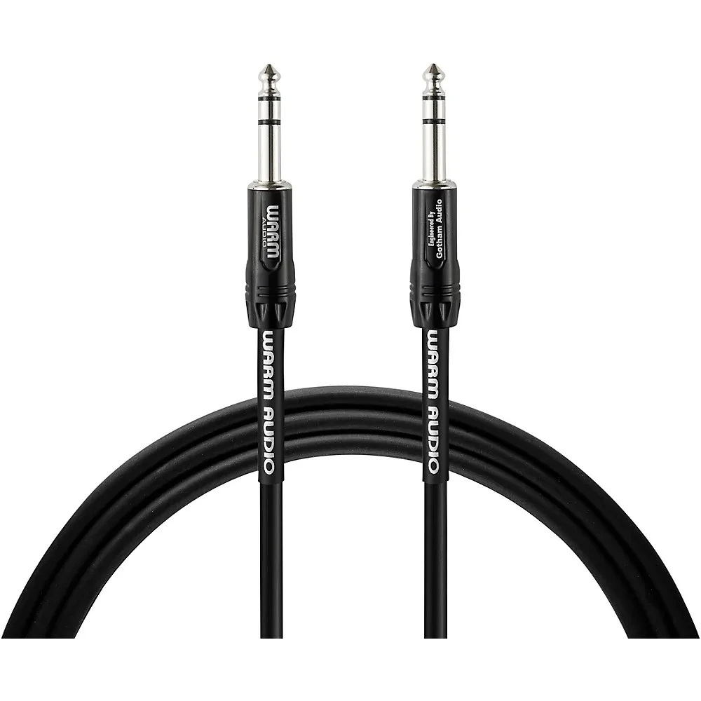 Инструментальный кабель Warm Audio Pro Series Studio & Live Pro-TRS-20' TRS 6.3 мм — TRS 6.3 мм, 6.1 м, черный