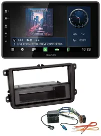Kenwood MP3 Bluetooth USB DAB Autoradio für Skoda Fabia Octavia Rapid Roomster