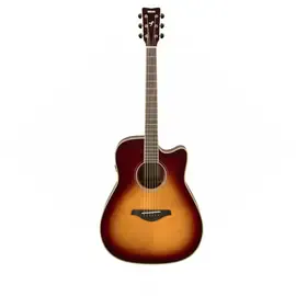 Трансакустическая гитара Yamaha FGC-TA Brown Sunburst