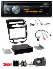Pioneer Lenkrad DAB USB CD Bluetooth Autoradio für Hyundai ix20 ab 2010 autom. K