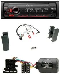 Pioneer Lenkrad USB DAB Bluetooth Autoradio für Seat Leon 2002-2006 Toledo 2002-