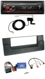 Автомагнитола для BMW 5 Series E39 Pioneer 1DIN, USB, DAB, MP3, поддержка управления с руля