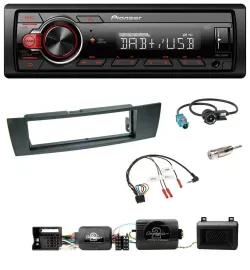 Pioneer MP3 1DIN DAB USB Lenkrad Autoradio für BMW 1er 2004-2013 E87