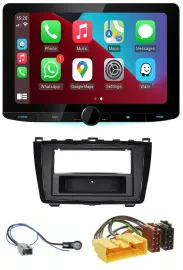 Kenwood MP3 USB DAB Bluetooth Autoradio für Mazda 6 (08-12) - glänzend