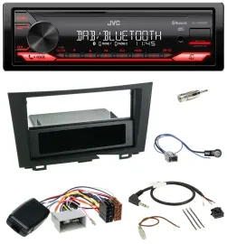 JVC Bluetooth USB DAB Lenkrad Autoradio für Honda CRV (2006-2012)
