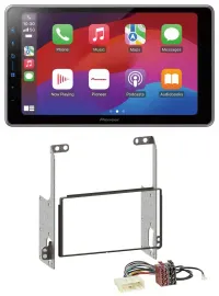 Pioneer MP3 USB DAB Bluetooth 2DIN Autoradio für Nissan X-Trail 2007-2014