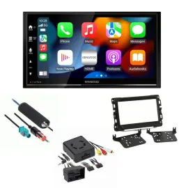 2013-2018 Ram 1500 Kenwood Double DIN Bluetooth Car Stereo Upgrade