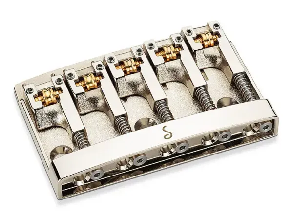 Бридж для бас-гитары Schaller 3D5 Nickel