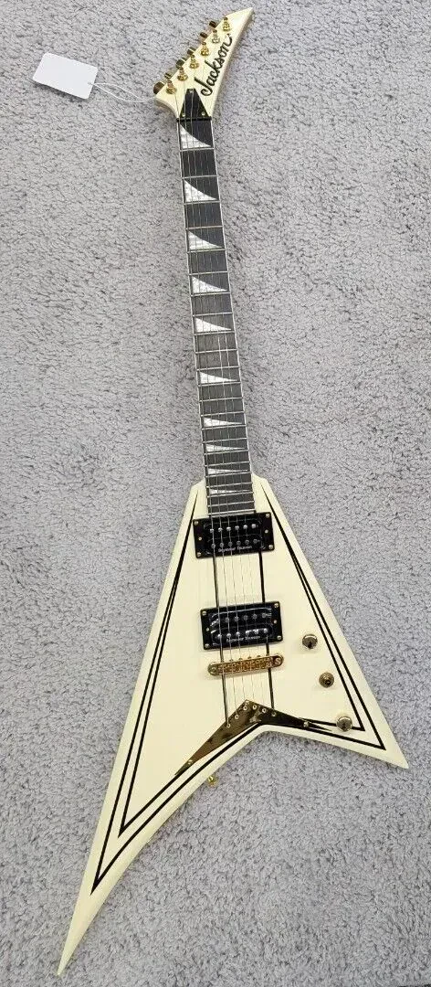 Jackson Pro Series Randy Rhoads RRT-3 Guitar, Ebony Fretboard, Ivory - Demo