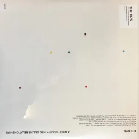 Виниловая пластинка The 1975 – A Brief Inquiry Into Online Relationships