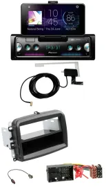 Автомагнитола Pioneer DAB, Bluetooth, MP3, USB для Fiat 500L (с 2012)