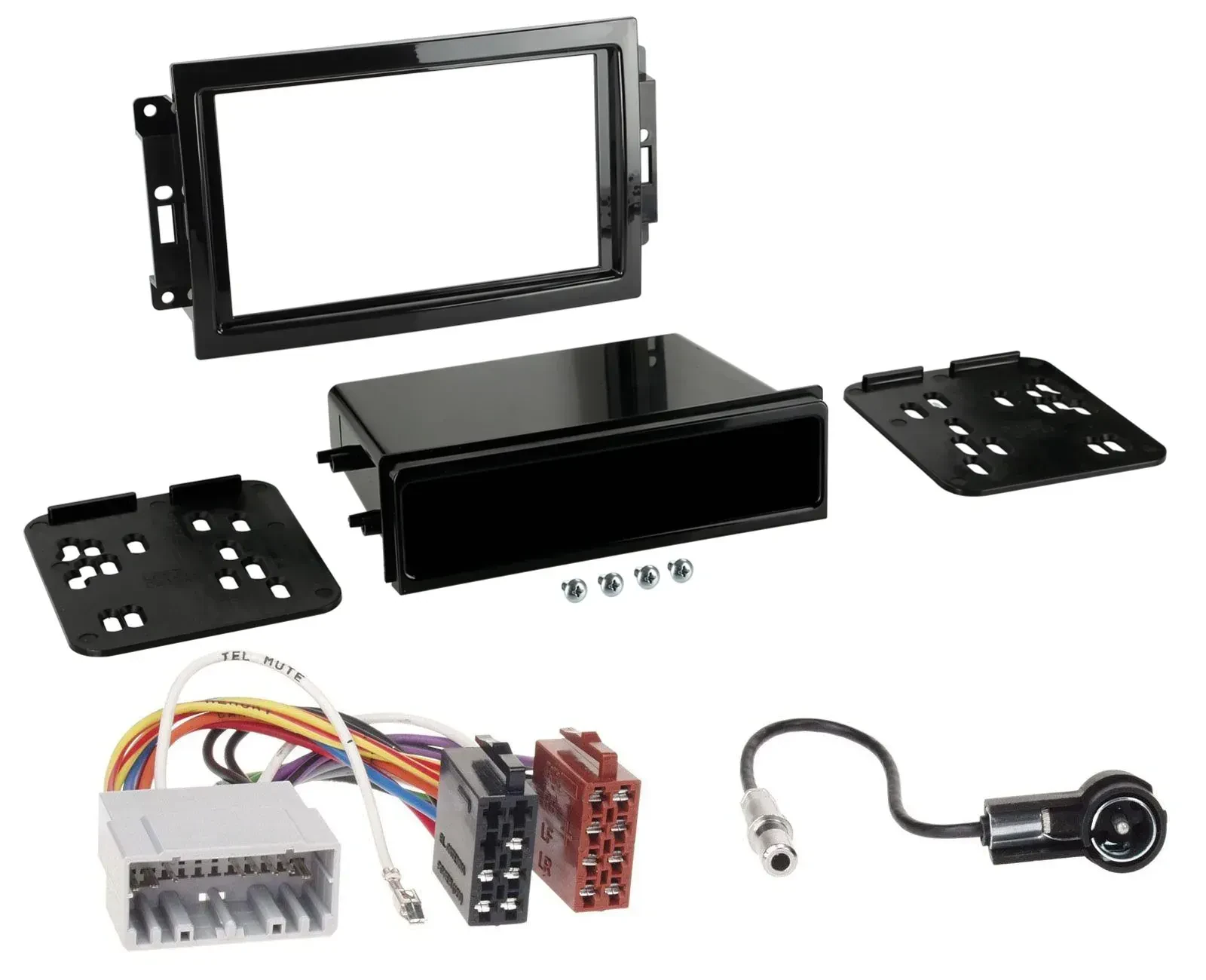 Монтажный комплект для автомагнитолы Caraudio24 2-DIN (набор, для Chrysler PT Cruiser, 300C, Dodge, Jeep)