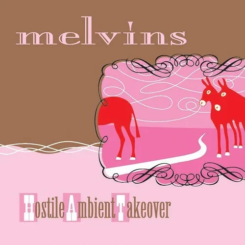Виниловая пластинка The Melvins - Hostile Ambient Takeover [New Vinyl LP] Colored Vinyl, Pink, Reiss