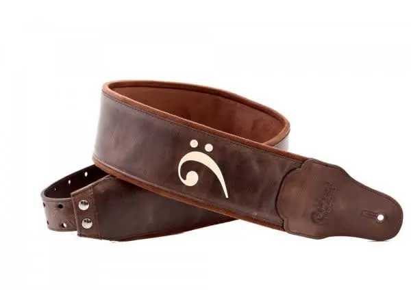 Ремень для гитары RightOn Straps Groove FAKEY Brown